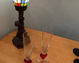 TIFFANY STYLE LAMP 