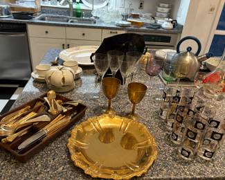 GOLD PLATE FLATWARE & SERVERWARE 
