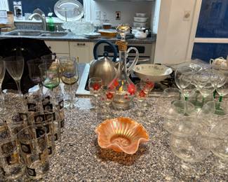 VINTAGE MCM BARWARE 