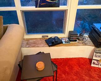 VINTAGE MCM STACKABLE TABLES 