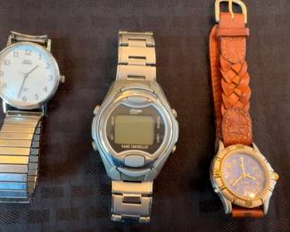 TIMEX & SILICON SCIENTIFIC RADIO CONTROLLED WATCHES 