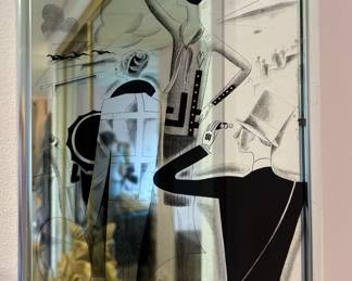 VINTAGE MIRROR ART