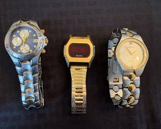 BULOVA & FOSSIL WATCHES