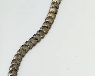 Vintage Danish sterling silver necklace by Viggo Wollney (VW)  Fammik