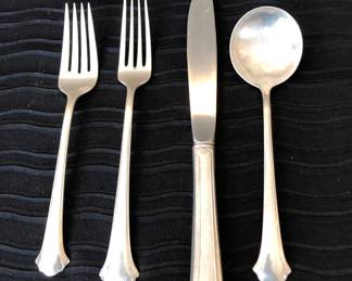 Towle "Chippendale" pattern sterling silver flatware