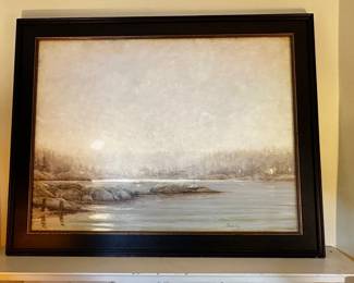 Martin Poole "Sunset in Maine"