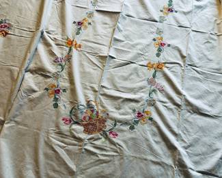 Embroidered Tablecloth