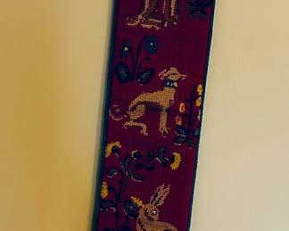 Needlepoint Bell Pull