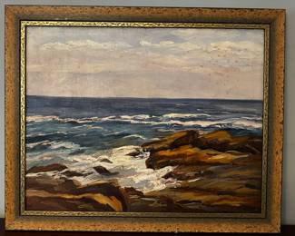 Original oil on canvas, unsigned