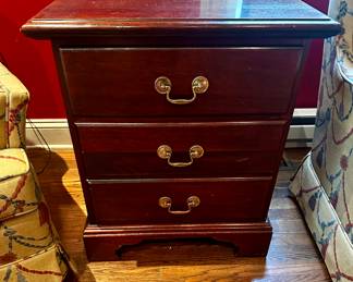 3 drawer side table/night stand