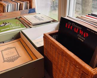 Sheet music and song books
