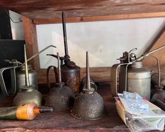 Old Oil cans