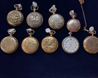 Assorted pocket watches