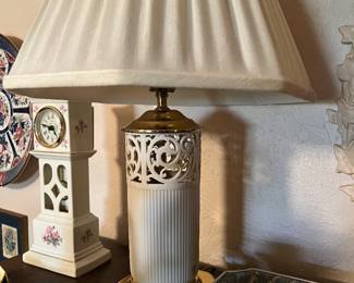 Vintage Lenox Lamp
