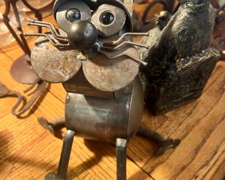 Metal Cat Art