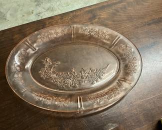 Pink Sharon Cabbage Platter