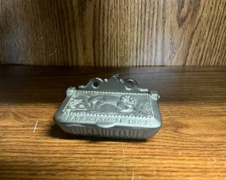 Cast Iron Match Safe