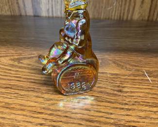 Mosser art glass the performer clown