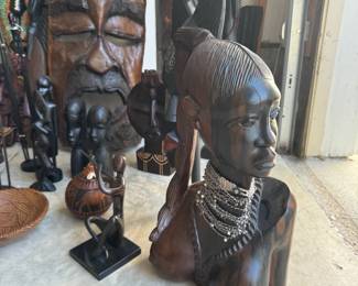 collection of African art, Tribal Masks and carvings