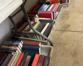 large selection of books, antique, novels, reference, historical, religious...start your own library  