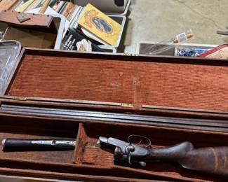 Antique J Williams London percussion shotgun