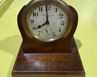 1926 US Navy 8 day clock, nice collection of vintage clocks