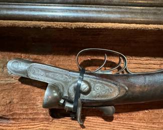 Antique J Williams London percussion shotgun