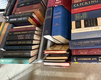 large selection of books, antique, novels, reference, historical, religious...start your own library  