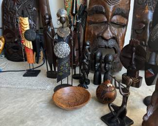 collection of African art, Tribal Masks and carvings