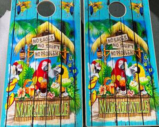 It's 5 O'clock somewhere, brand new, corn hole boards, no bags