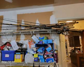 COLLECTION OF FISHING RODS