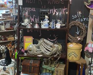 Ladder shelf - Pottery Barn, Crate & Barrel style