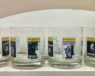 Vintage 1980’s playbill double old fashioned 