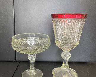 Vintage glassware