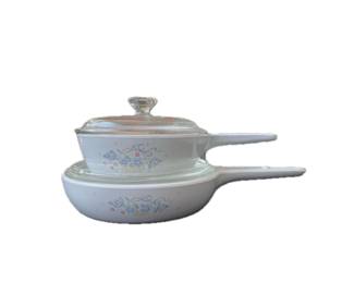 Vintage Corningware country cornflower 