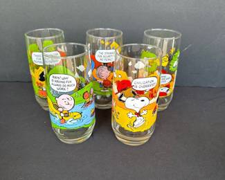 Vintage Camp Snoopy glasses