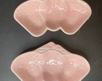 Vintage strawberry dishes