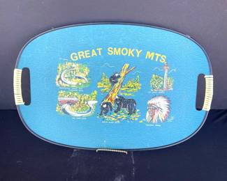 Vintage Great Smokey Mountains tray 