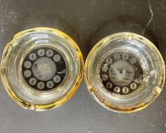 Vintage ashtrays Alexandia VA