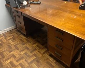 Make An Offer - MCM Executive Desk - No stairs for moving/loading. 