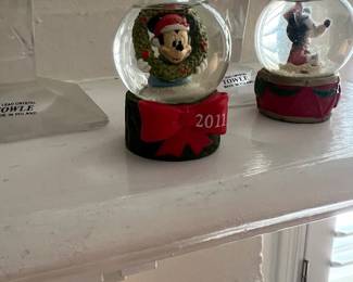 Mickey Mouse Snow-globes - $5 Each 
