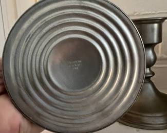 Web Pewter Weighted Candle Sticks - $10 for two. 