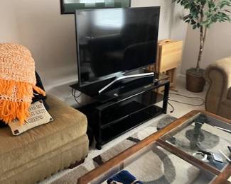 $100 for the TV. $100 for the TV Stand. 
