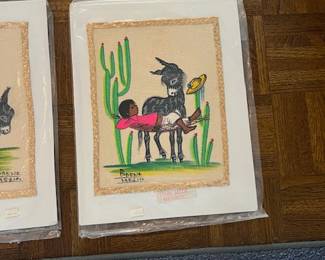 Folk Art - $40 for the pair. 