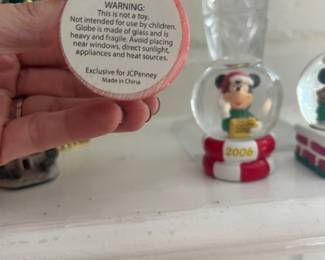Mickey Mouse Snow-globes - $5 Each 