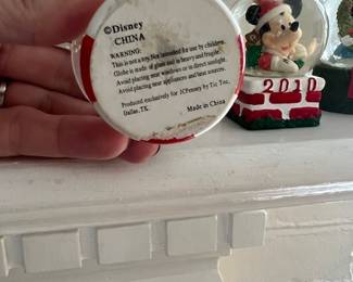 Mickey Mouse Snow-globes - $5 Each 