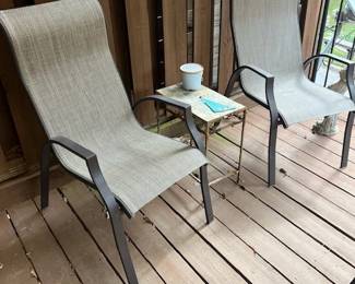 $10 per chair - 4 available. Two on the back deck and two in the garage. 