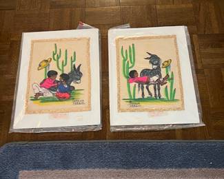 Folk Art - $40 for the pair. 