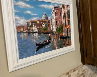 Framed Painting - $50