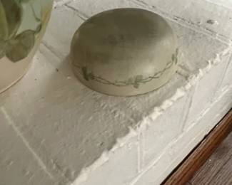 $10 for the plate and $40 for the vase w/ lid and faux leaves. 